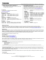 Preview for 2 page of Toshiba L675-S7018 Specifications