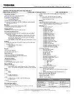 Toshiba L675-S7113 Specifications preview