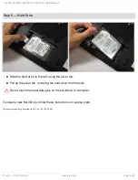 Предварительный просмотр 6 страницы Toshiba L675D-S7016 Replacement Manual