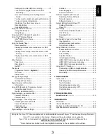 Preview for 3 page of Toshiba L73 Digital Series User Manual