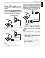 Preview for 11 page of Toshiba L73 Digital Series User Manual