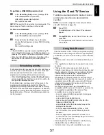 Preview for 57 page of Toshiba L73 Digital Series User Manual