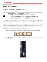 Toshiba L9300U Series Firmware Installation Notice preview