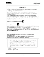 Preview for 2 page of Toshiba LF414 Instruction Manual