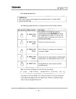 Preview for 51 page of Toshiba LF434 Instruction Manual