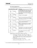 Preview for 56 page of Toshiba LF434 Instruction Manual