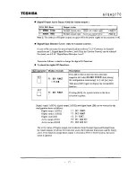 Preview for 72 page of Toshiba LF434 Instruction Manual