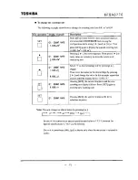 Preview for 76 page of Toshiba LF434 Instruction Manual