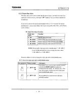 Preview for 82 page of Toshiba LF434 Instruction Manual