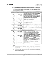 Preview for 90 page of Toshiba LF434 Instruction Manual