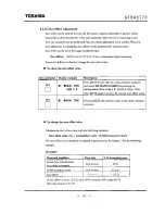 Preview for 92 page of Toshiba LF434 Instruction Manual