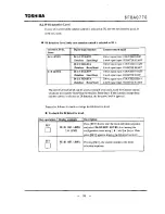 Preview for 100 page of Toshiba LF434 Instruction Manual