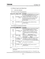 Preview for 105 page of Toshiba LF434 Instruction Manual