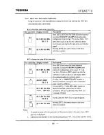 Preview for 107 page of Toshiba LF434 Instruction Manual