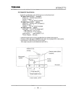 Preview for 110 page of Toshiba LF434 Instruction Manual