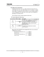 Preview for 77 page of Toshiba LF494 Instruction Manual