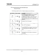 Preview for 81 page of Toshiba LF494 Instruction Manual