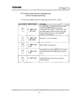 Preview for 82 page of Toshiba LF494 Instruction Manual