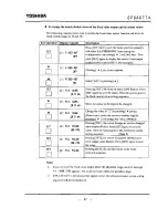 Preview for 88 page of Toshiba LF494 Instruction Manual