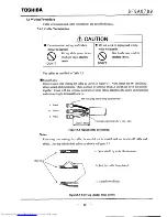 Preview for 29 page of Toshiba LF502 Instruction Manual