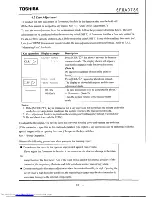 Preview for 34 page of Toshiba LF502 Instruction Manual