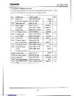 Preview for 41 page of Toshiba LF502 Instruction Manual