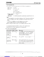 Preview for 43 page of Toshiba LF502 Instruction Manual