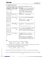 Preview for 44 page of Toshiba LF502 Instruction Manual