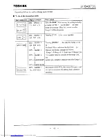 Preview for 47 page of Toshiba LF502 Instruction Manual