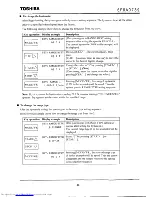 Preview for 49 page of Toshiba LF502 Instruction Manual