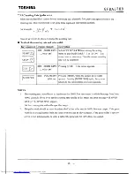 Preview for 51 page of Toshiba LF502 Instruction Manual