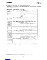 Preview for 58 page of Toshiba LF502 Instruction Manual