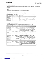 Preview for 59 page of Toshiba LF502 Instruction Manual