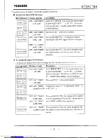 Preview for 62 page of Toshiba LF502 Instruction Manual