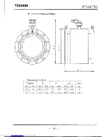 Preview for 107 page of Toshiba LF502 Instruction Manual