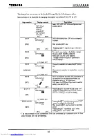 Предварительный просмотр 88 страницы Toshiba LF600F Instruction Manual