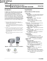 Preview for 1 page of Toshiba LF620 Manual