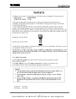 Preview for 2 page of Toshiba LF620F Instruction Manual