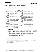 Preview for 6 page of Toshiba LF620F Instruction Manual