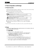 Preview for 10 page of Toshiba LF620F Instruction Manual