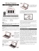 Toshiba Libretto 50CT Installation Manual preview