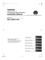 Toshiba Lite-Vision plus RBC-AMS51E-EN Installation Manual preview