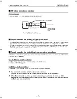 Предварительный просмотр 8 страницы Toshiba Lite-Vision plus RBC-AMS51E Installation Manual