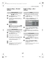 Предварительный просмотр 37 страницы Toshiba LV6**D Digital Series Manual