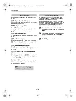 Предварительный просмотр 44 страницы Toshiba LV6**D Digital Series Manual