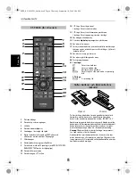 Предварительный просмотр 8 страницы Toshiba LV6 DIGITAL Series (Swedish) Användarhandbok