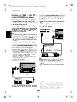 Предварительный просмотр 10 страницы Toshiba LV6 DIGITAL Series (Swedish) Användarhandbok