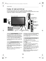 Предварительный просмотр 12 страницы Toshiba LV6 DIGITAL Series (Swedish) Användarhandbok