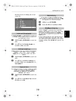 Предварительный просмотр 19 страницы Toshiba LV6 DIGITAL Series (Swedish) Användarhandbok