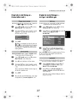 Предварительный просмотр 37 страницы Toshiba LV6 DIGITAL Series (Swedish) Användarhandbok